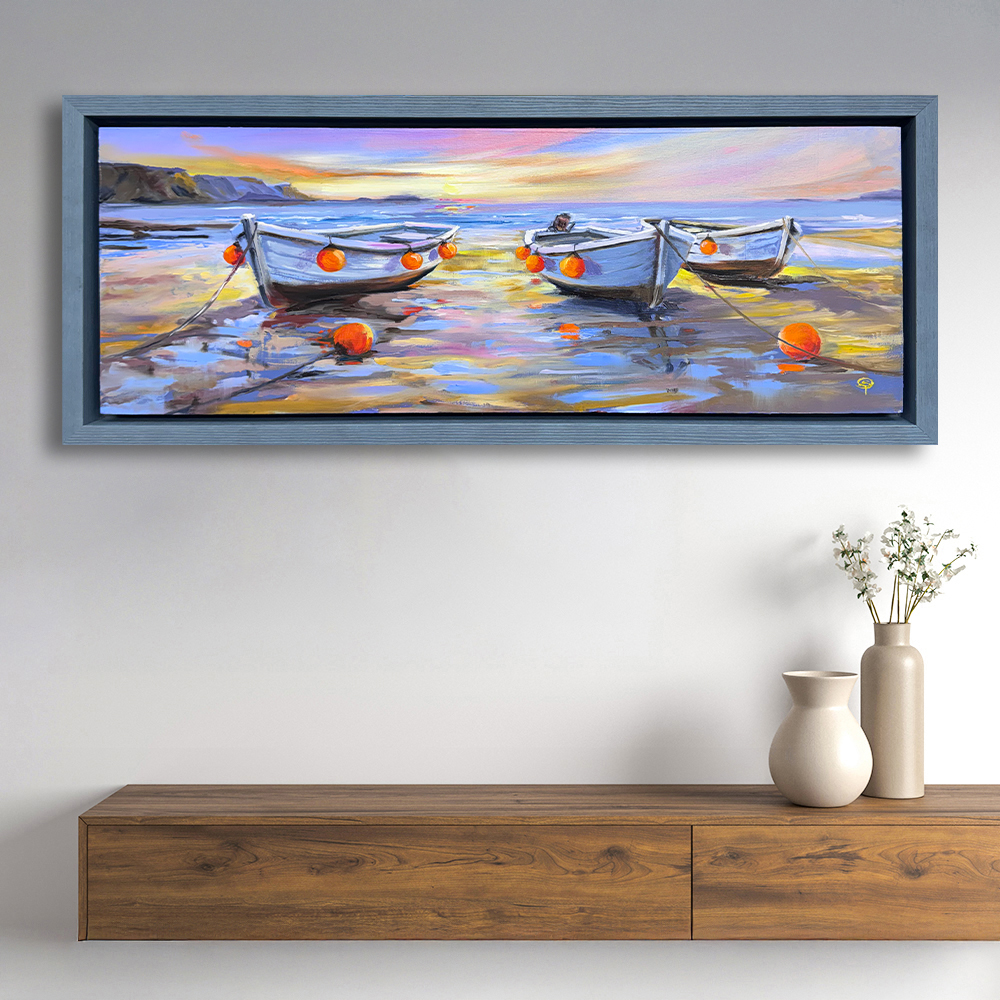 View of picture in situ